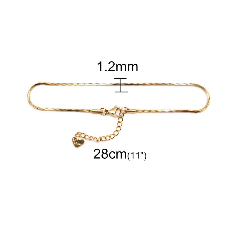 Anklet long Chain Anklet For Women Foot Bracelets Jewelry for Women-Anklets-Arimonz-Arimonz