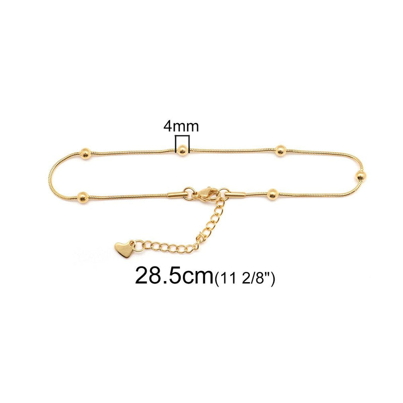 Anklets - Anklet Long Chain Anklet For Women Foot Bracelets Jewelry For Women