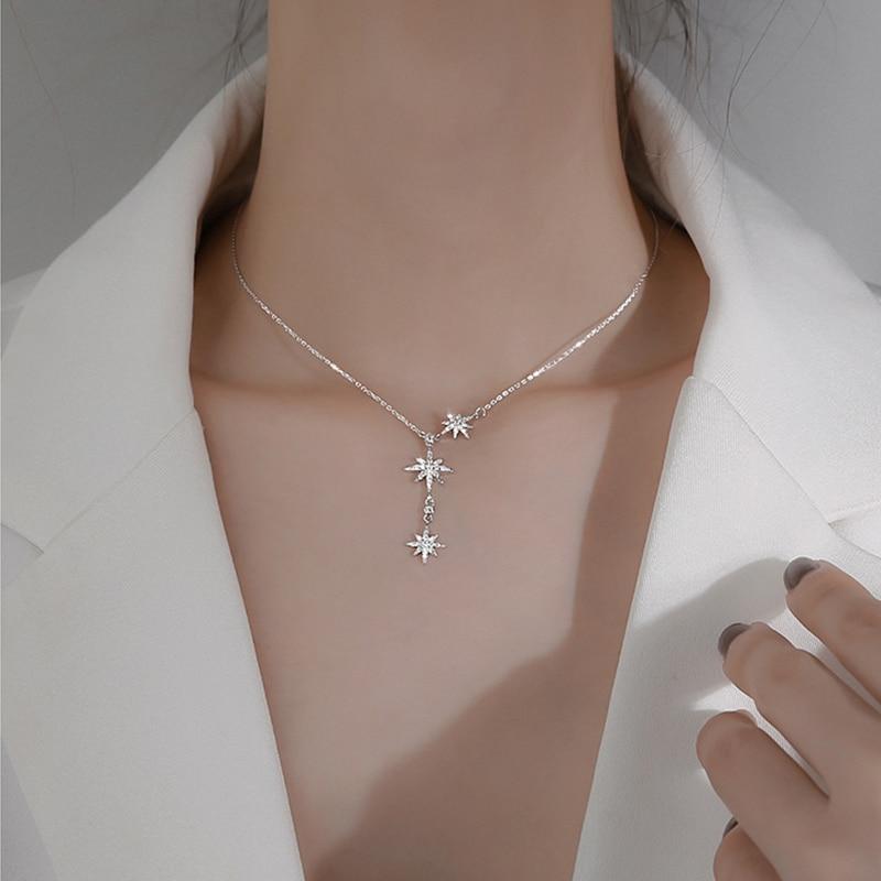 Anklets - Meteor Chain Necklace Jewelry For Women Trendy Pendant Chain Necklace