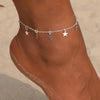 Anklets - Star Pendant Anklet Foot Chain Beach Leg Bracelet Charm Anklets