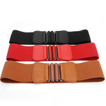 Arimonz Solid Stretch Elastic Wide Waist Belts For Women-Belts-Arimonz-Arimonz
