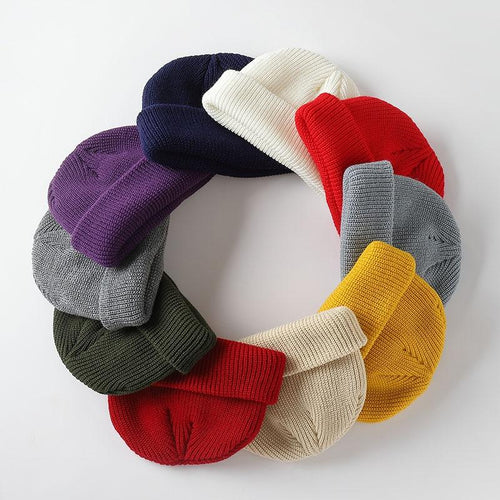 Arimonz Unisex Cotton Skull Cap Beanie In 10 Colors-Hats-Arimonz-Arimonz
