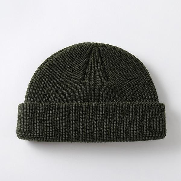 Arimonz Unisex Cotton Skull Cap Beanie In 10 Colors-Hats-Arimonz-Army Green-Arimonz