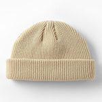 Arimonz Unisex Cotton Skull Cap Beanie In 10 Colors-Hats-Arimonz-Beige-Arimonz