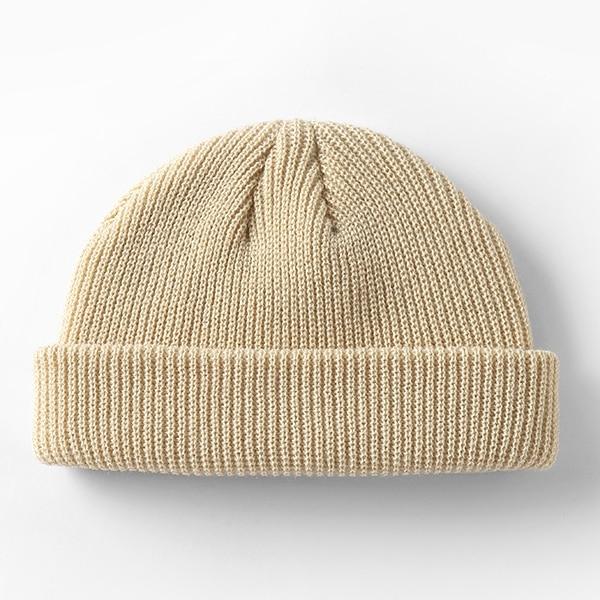 Arimonz Unisex Cotton Skull Cap Beanie In 10 Colors-Hats-Arimonz-Beige-Arimonz