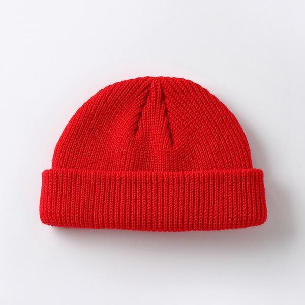 Arimonz Unisex Cotton Skull Cap Beanie In 10 Colors-Hats-Arimonz-Red-Arimonz