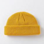 Arimonz Unisex Cotton Skull Cap Beanie In 10 Colors-Hats-Arimonz-Yellow-Arimonz
