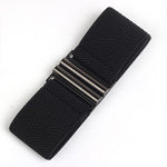 Aubrey Metal Buckle Elastic Belt-Belts-Arimonz-Arimonz