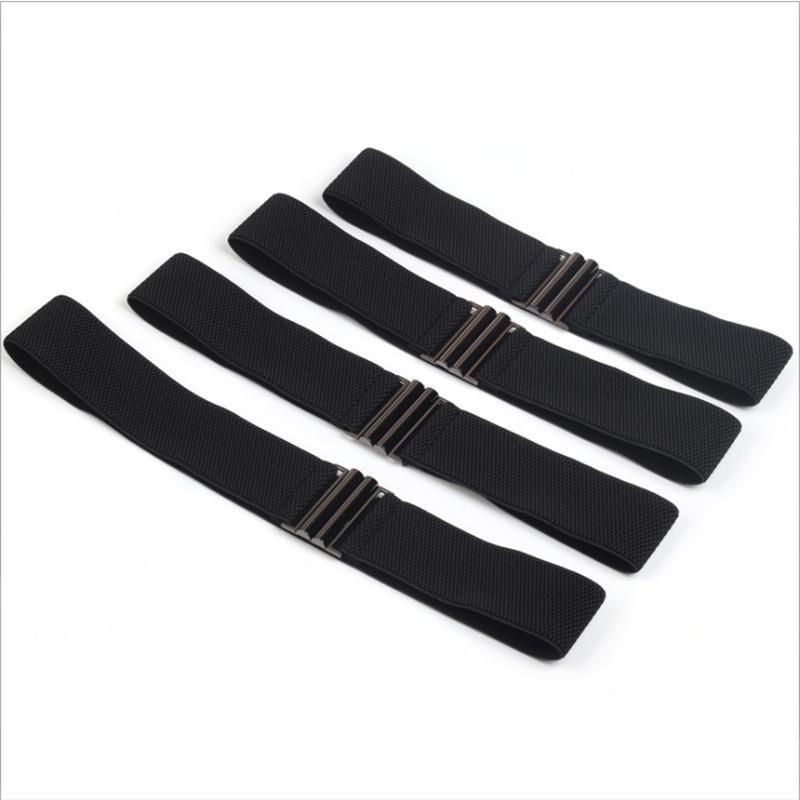 Aubrey Metal Buckle Elastic Belt-Belts-Arimonz-Arimonz