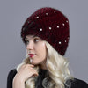 Ava Pearl Fur Hat-Hats-Arimonz-Arimonz