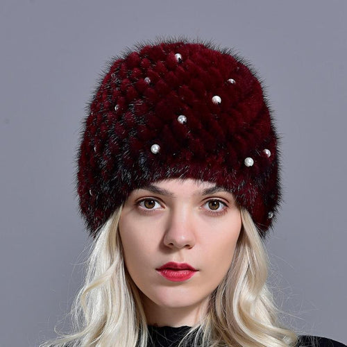 Ava Pearl Fur Hat-Hats-Arimonz-Arimonz