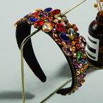 Baroque Headbands Boutique Hair Women Heavy Rhinestone Hairband-Hair Accessories-Arimonz-Arimonz