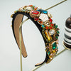 Baroque Headbands Boutique Hair Women Heavy Rhinestone Hairband-Hair Accessories-Arimonz-Arimonz