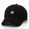 Baseball Cap For Women C Letter Hip Hop Caps Winter Velvet Ladies Hat-Women's Caps-Arimonz-Arimonz