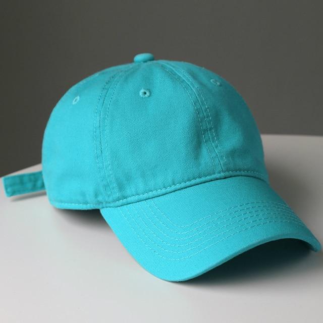 Baseball Cap for Women Fashion Solid Snapback Hat Baseball Sun Cap-Hats-Arimonz-Blue-Arimonz