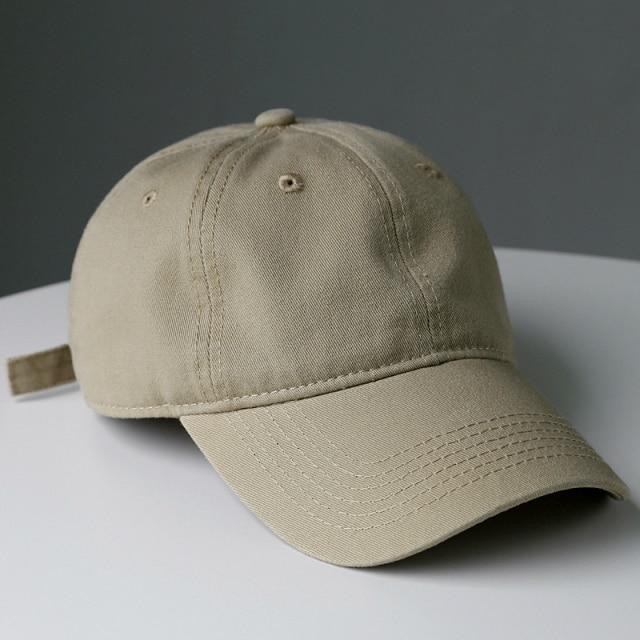 Baseball Cap for Women Fashion Solid Snapback Hat Baseball Sun Cap-Hats-Arimonz-Khaki-Arimonz