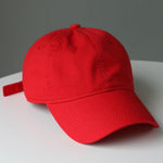 Baseball Cap for Women Fashion Solid Snapback Hat Baseball Sun Cap-Hats-Arimonz-Red-Arimonz
