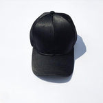 Baseball Cap Hat For Women Satin Sold Baseball Cap Snapback Casual Cap-Hats-Arimonz-black-Arimonz
