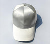 Baseball Cap Hat For Women Satin Sold Baseball Cap Snapback Casual Cap-Hats-Arimonz-white-Arimonz
