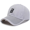 Baseball Hat Breathable Mesh Trucker Cap Curved Visor Casual Cap-Women's Caps-Arimonz-Arimonz