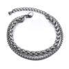 Beach Anklet For Women Summer Ankle Bracelet Leg Chain Foot Jewelry-Anklets-Arimonz-6mm0.24inch Wheat Double-Arimonz