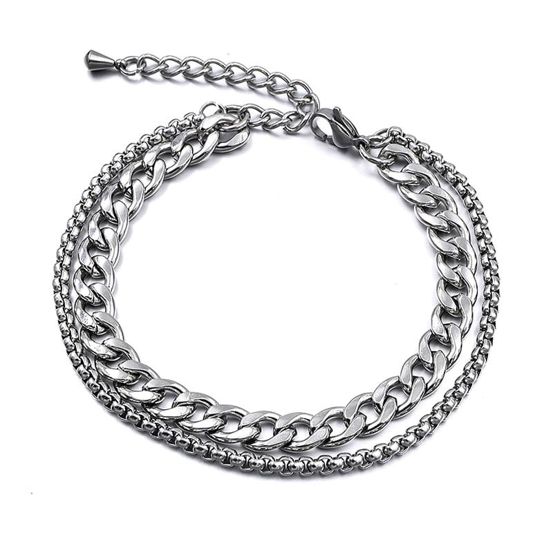 Beach Anklet For Women Summer Ankle Bracelet Leg Chain Foot Jewelry-Anklets-Arimonz-7mm/0.27inch NK Double Chain-Arimonz