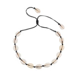 Beach Seashell Choker Beaded Necklace-Necklaces-Arimonz-11-Arimonz