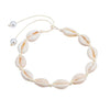 Beach Seashell Choker Beaded Necklace-Necklaces-Arimonz-Arimonz