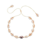 Beach Seashell Choker Beaded Necklace-Necklaces-Arimonz-14-Arimonz