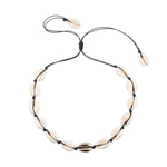 Beach Seashell Choker Beaded Necklace-Necklaces-Arimonz-16-Arimonz