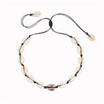 Beach Seashell Choker Beaded Necklace-Necklaces-Arimonz-17-Arimonz