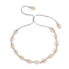 Beach Seashell Choker Beaded Necklace-Necklaces-Arimonz-Arimonz