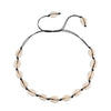 Beach Seashell Choker Beaded Necklace-Necklaces-Arimonz-2-Arimonz