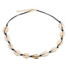 Beach Seashell Choker Beaded Necklace-Necklaces-Arimonz-22-Arimonz
