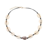 Beach Seashell Choker Beaded Necklace-Necklaces-Arimonz-24-Arimonz