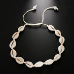 Beach Seashell Choker Beaded Necklace-Necklaces-Arimonz-Arimonz
