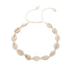 Beach Seashell Choker Beaded Necklace-Necklaces-Arimonz-4-Arimonz