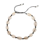 Beach Seashell Choker Beaded Necklace-Necklaces-Arimonz-5-Arimonz