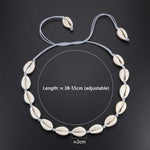 Beach Seashell Choker Beaded Necklace-Necklaces-Arimonz-Arimonz