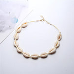 Beach Seashell Choker Beaded Necklace-Necklaces-Arimonz-6-Arimonz