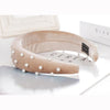 Beaded Thick Velvet Headband-Hair Accessories-Arimonz-Arimonz