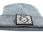 Beanie Wolf Embroidery Winter Hats Knitted Beanies For Women-Hats-Arimonz-Arimonz