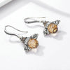 Bee Drop Earrings for Women Lovely Fine Jewelry-Earrings-Arimonz-Arimonz
