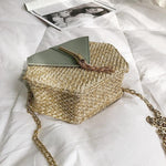 Bella Handmade Woven Rattan Bag-Handbags-Arimonz-Arimonz