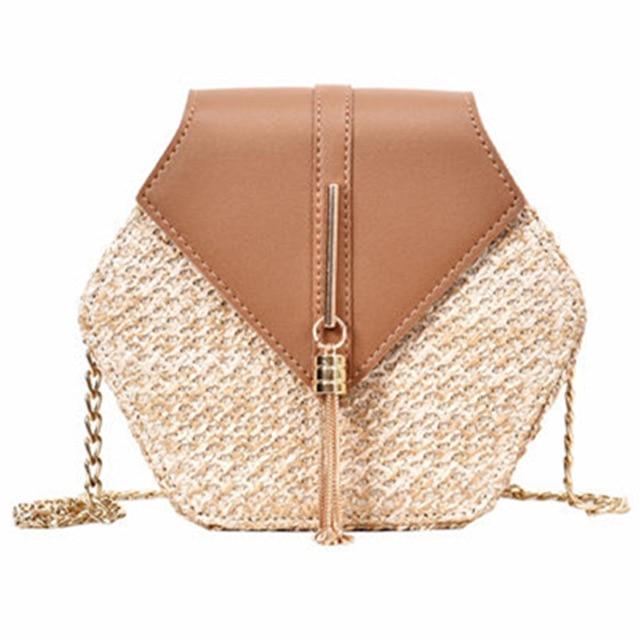 Bella Handmade Woven Rattan Bag-Handbags-Arimonz-brown-Arimonz