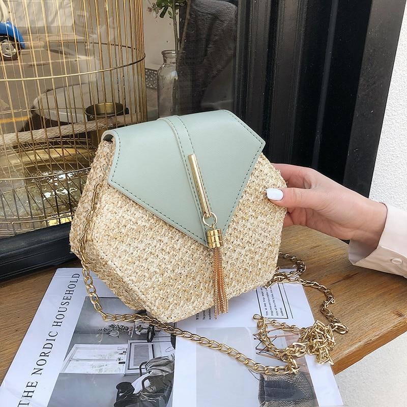 Bella Handmade Woven Rattan Bag-Handbags-Arimonz-Arimonz