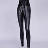 Belt High Waist Pencil Pants-Pants-Arimonz-black pencil pant-S-Arimonz