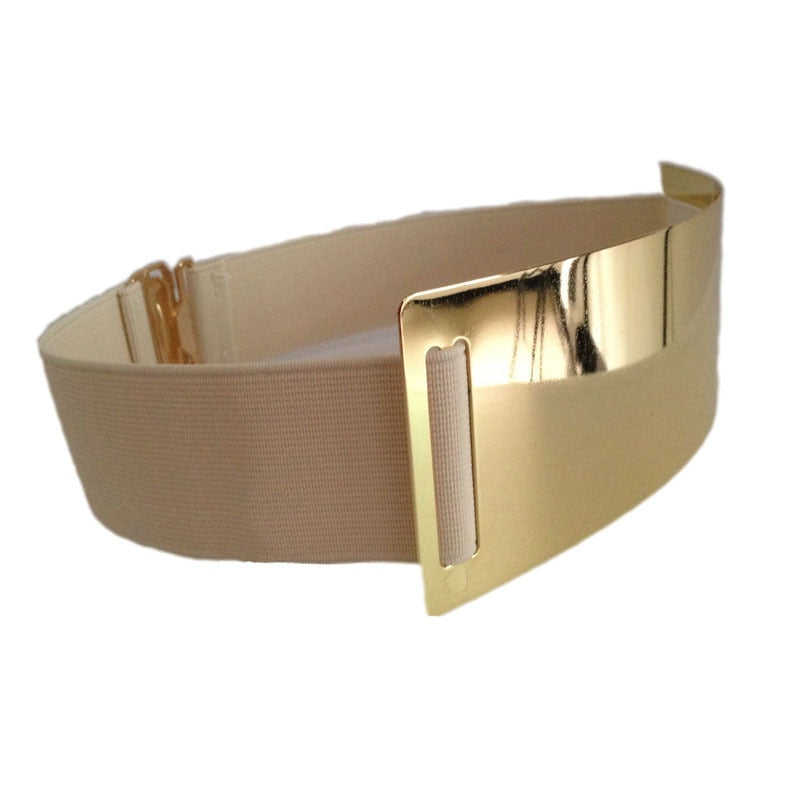 Belts For Woman Gold Silver Brand Belt Classy Elastic 5 Colors Belt-Belts-Arimonz-Arimonz