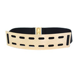 Belts For Woman Gold Silver Brand Belt Classy Elastic 5 Colors Belt-Belts-Arimonz-Style 3 gold-M-Arimonz