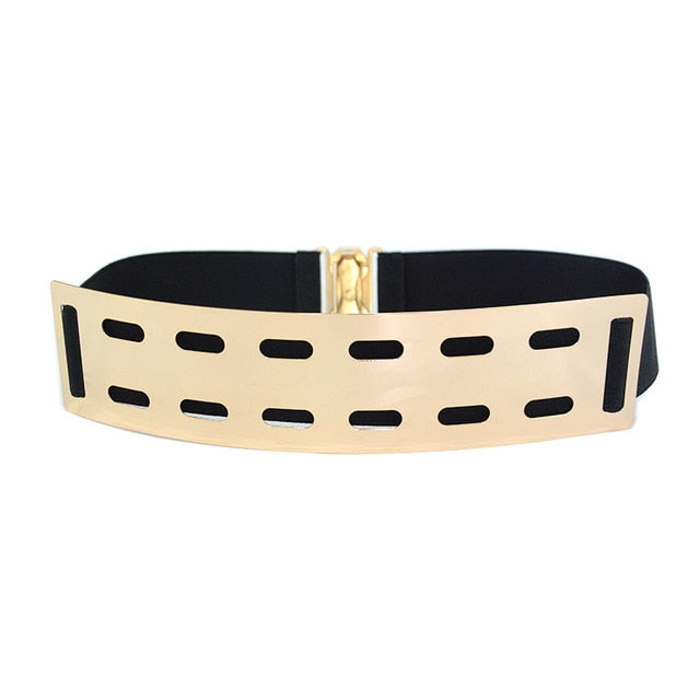 Belts For Woman Gold Silver Brand Belt Classy Elastic 5 Colors Belt-Belts-Arimonz-Style 3 gold-M-Arimonz